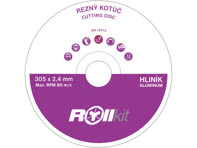 Řezný kotouč na hliník pro pokosové pily, D305, d30, t2,4mm